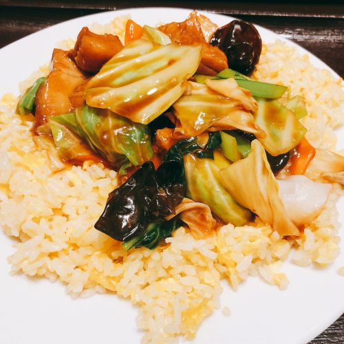 南翔小籠_キャベツあんかけチャーハン