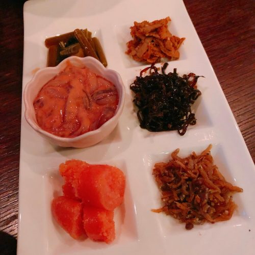 チアカウンター_ご飯のお供