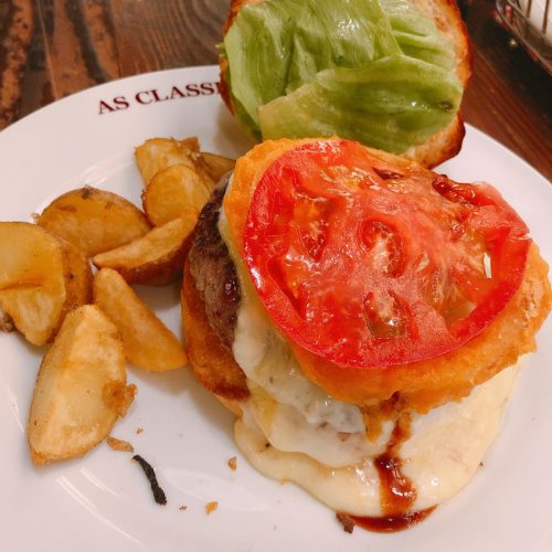 asclassicsdiner_チーズアバランチバーガー