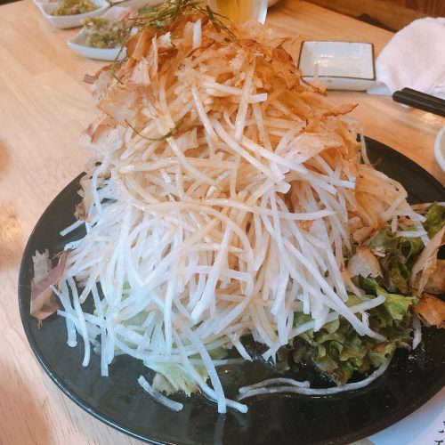 漁十八番_大根サラダ