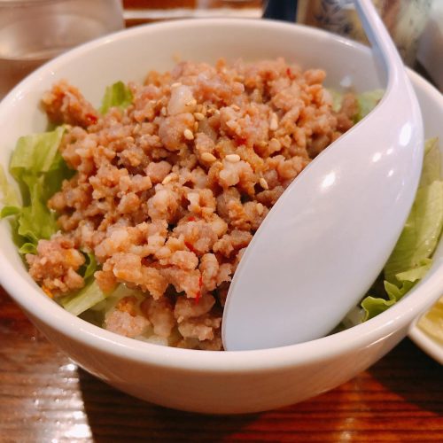 かおたんらーめん_肉ご飯