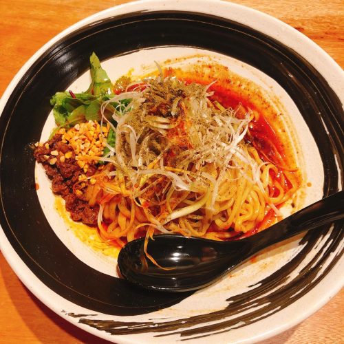 赤い鯨_汁なし担々麺