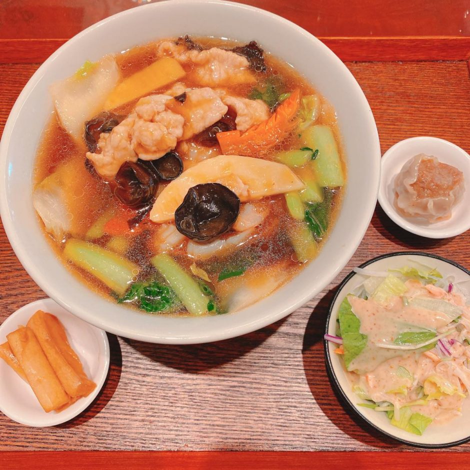 鈴華荘_五目あんかけつゆそば