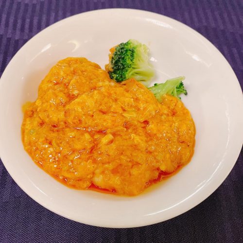 四川飯店_エビチリ