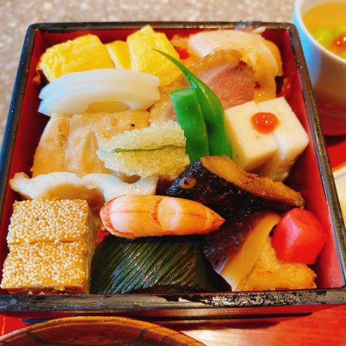 水簾_おせち重ランチ