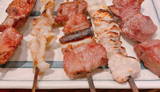 上野で大人気のもつ焼き店「もつ焼き大統領 支店」でもつ焼き