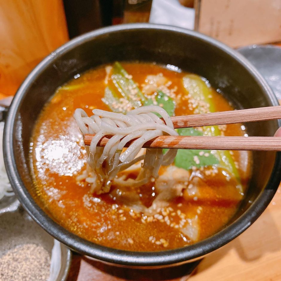角ヤ_カレー蕎麦