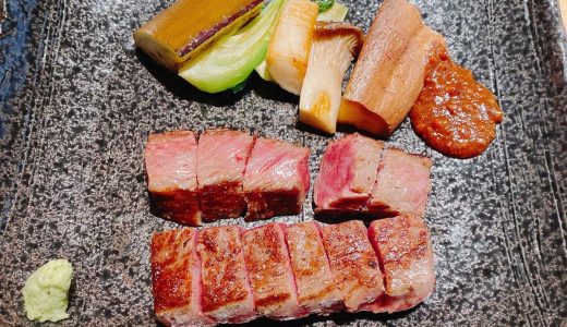 六本木の路地裏にある鉄板焼のお店「鉄板焼 あおやま」