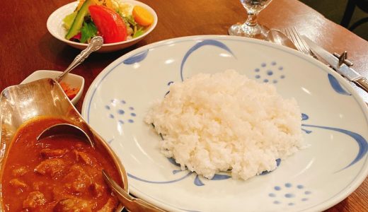 “Grill Manten-hoshi Azabu Juban”, a long-established Western-style curry shop in Azabu Juban