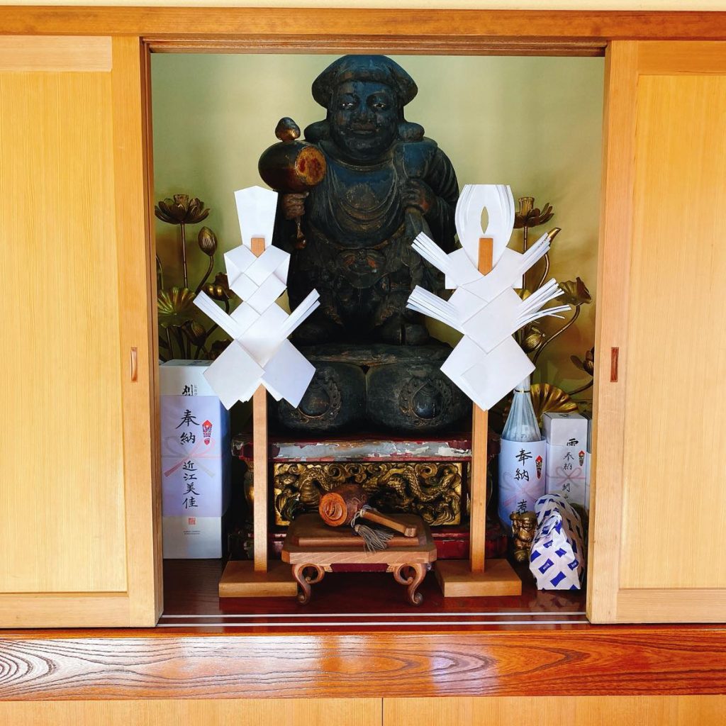 雑司が谷鬼子母神の境内にある団子屋「おせんだんご」 7 おせんだんご_大黒さま