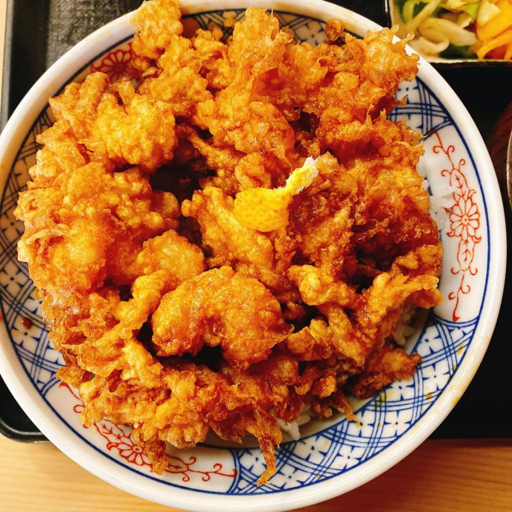 天茂_かき揚げ丼