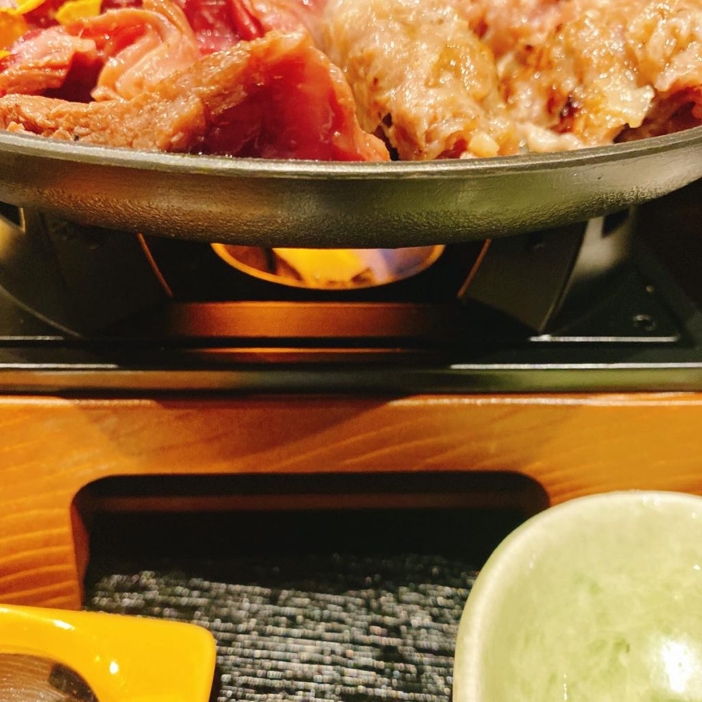 福よし_ハンバーグ&ハラミ