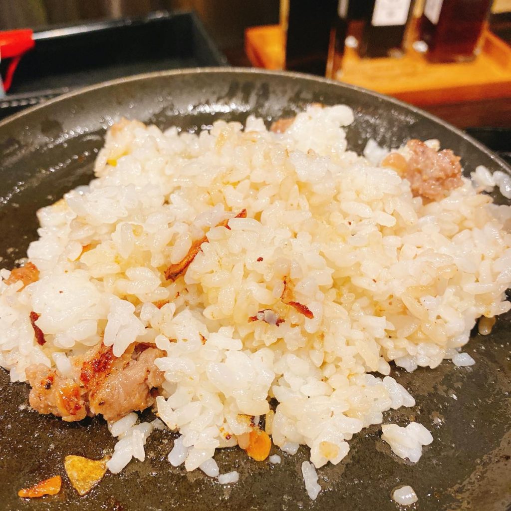 福よし_ハンバーグ&ハラミ