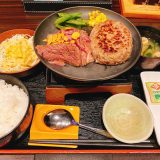 六本木にとろけるハンバーグ現る!「福よし」 4 福よし_ハンバーグ&ハラミ