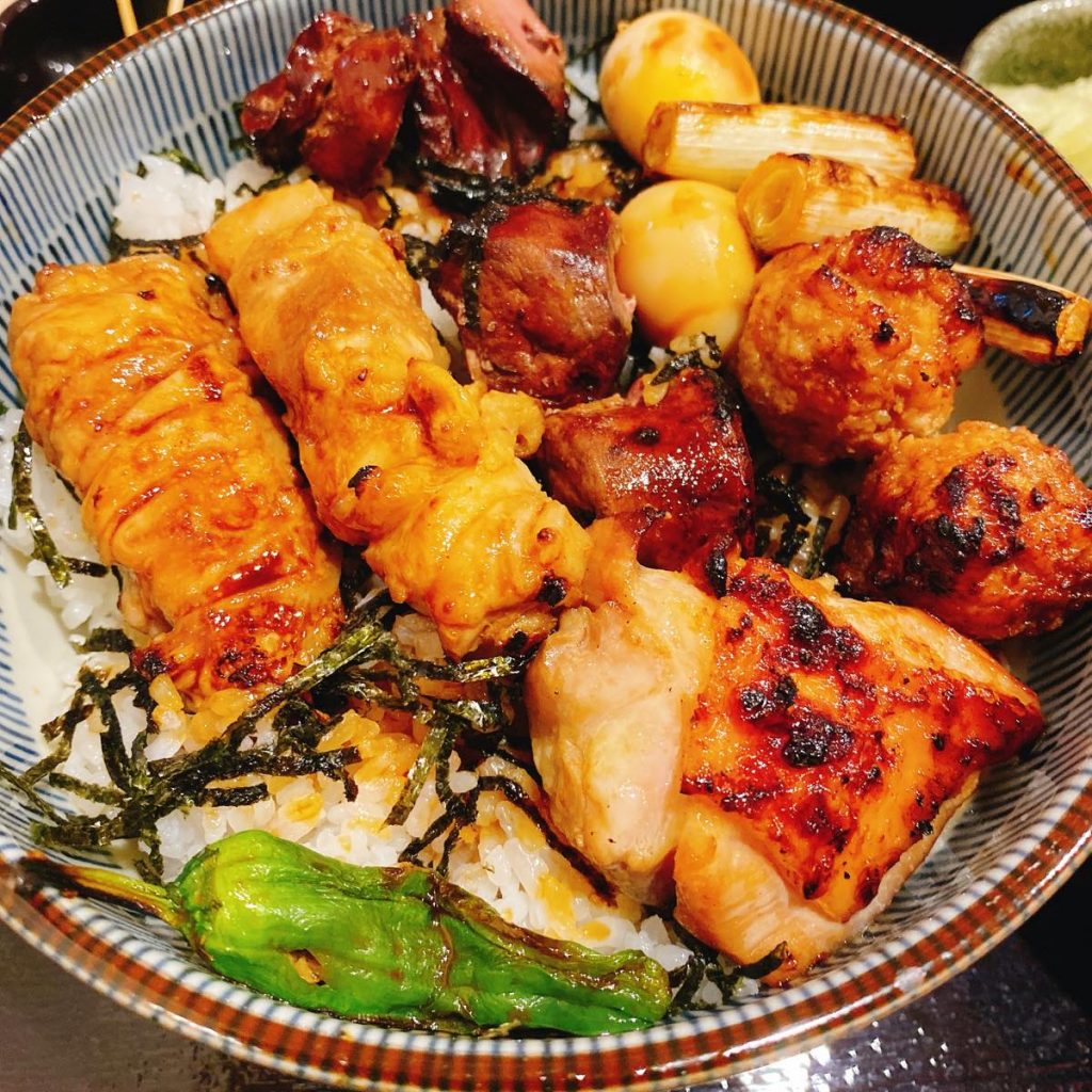 ここりこ庵_焼き鳥丼