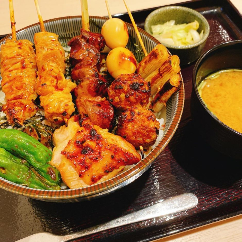 ここりこ庵_焼き鳥丼