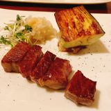 楼漫亭_ステーキ