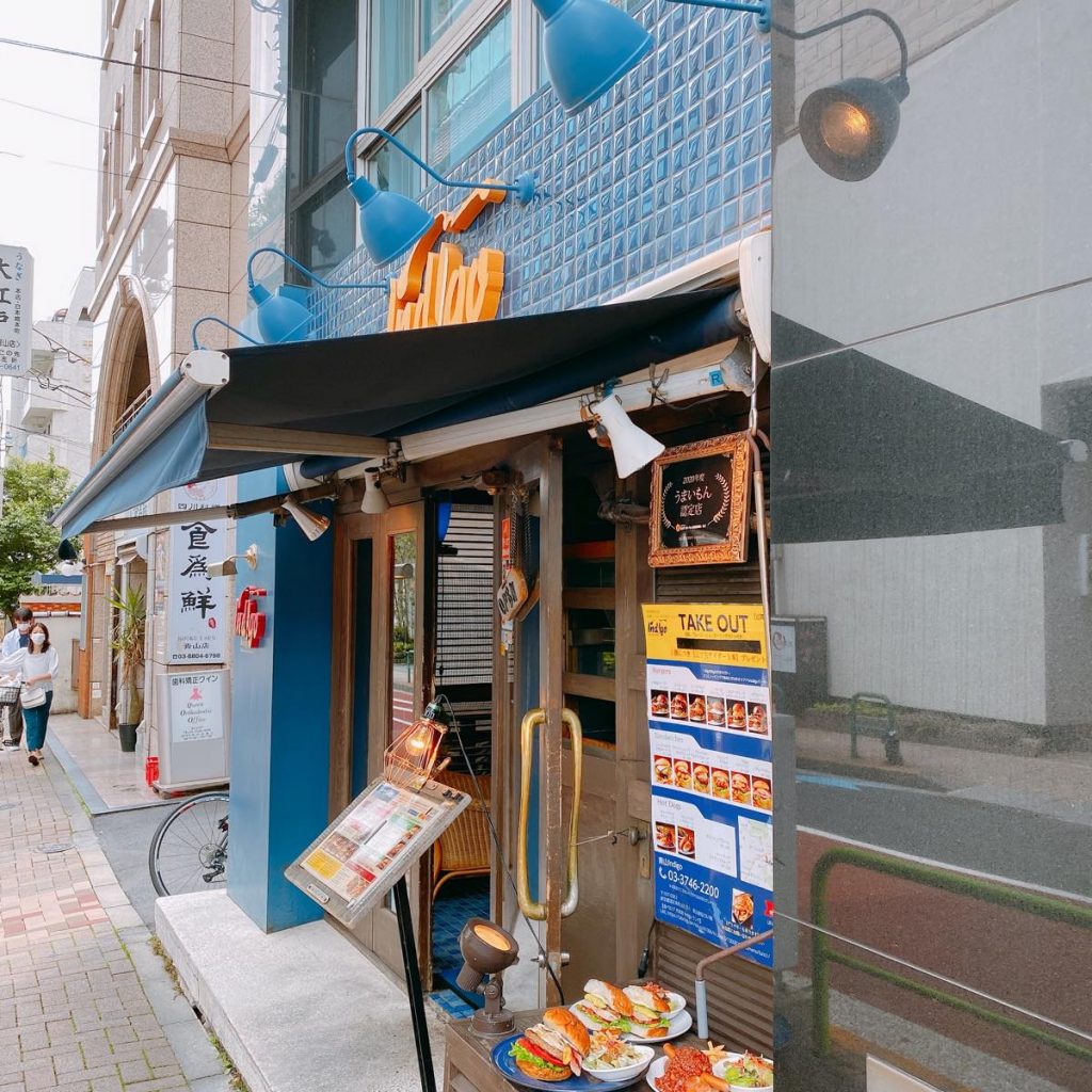 青山の深いブルーといえば「Indigo」 6 indigo_外観