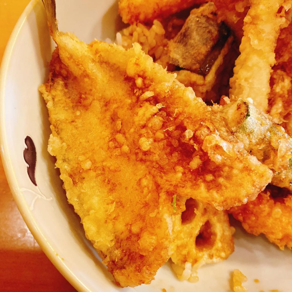 天ぷら山の上_特製天丼