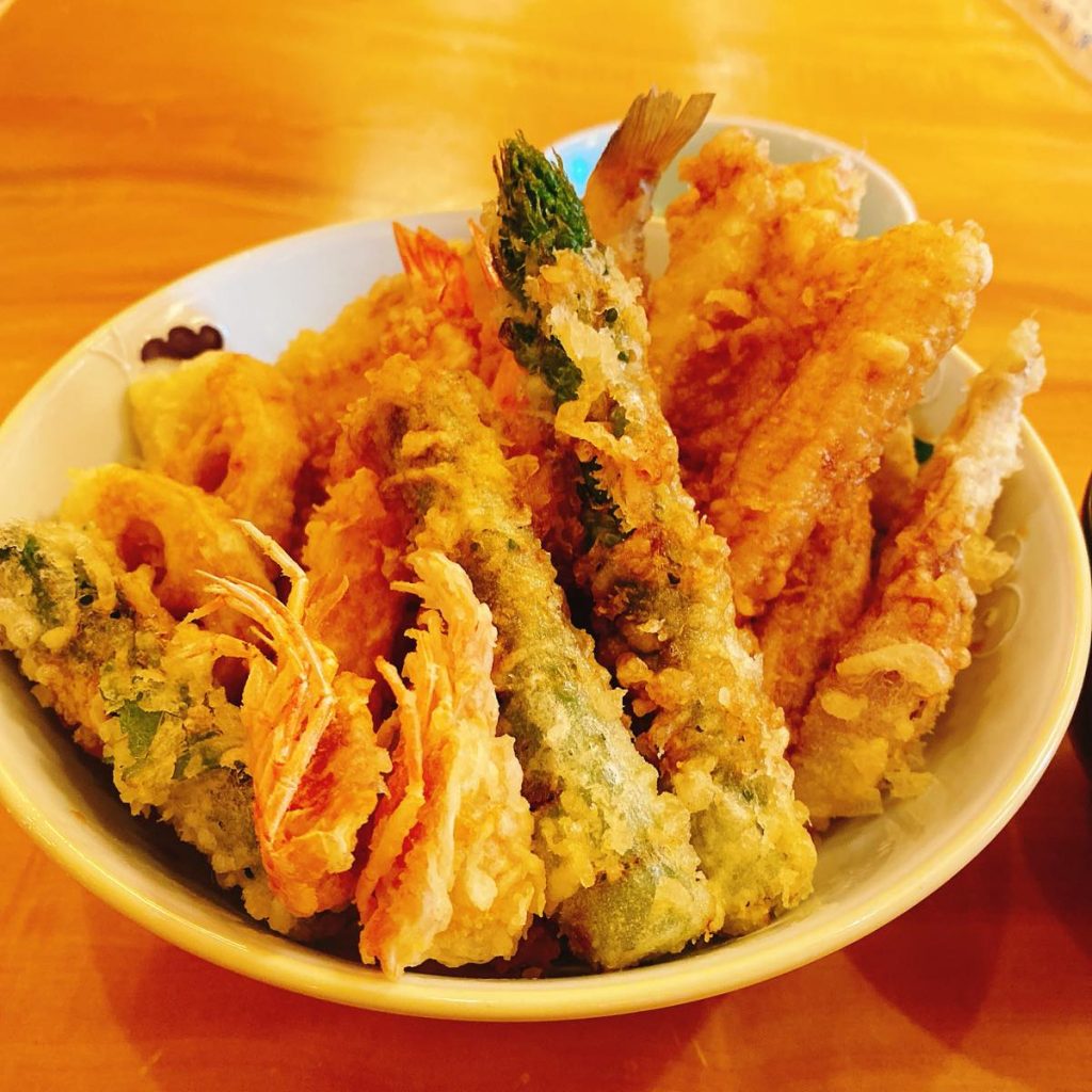 天ぷら山の上_特製天丼