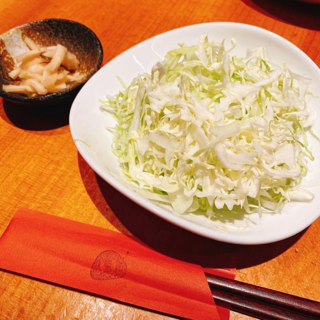 六本木ヒルズ「豚組食堂」移転後初来店 8 豚組食堂_キャベツ
