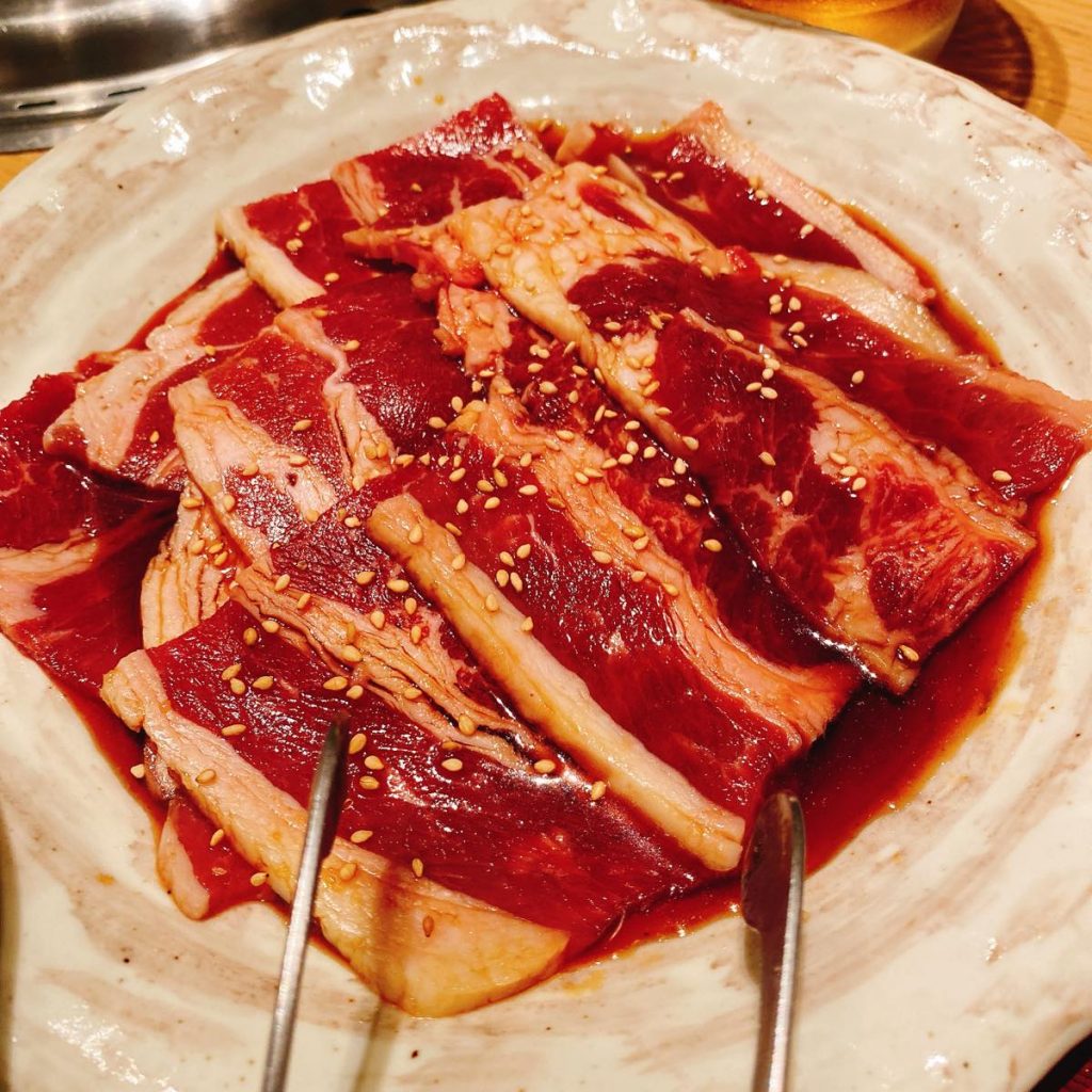 まんぷく_カルビ焼肉定食