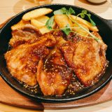 六本木ヒルズメトロハット下の洋食屋「六本木洋食おはし」 4 おはし_生姜焼き