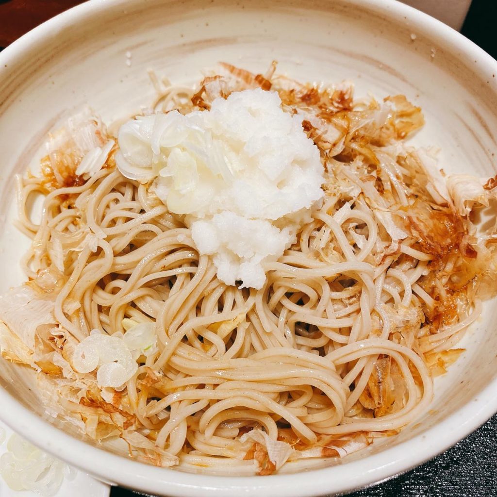 ますだ屋_辛味おろしそば