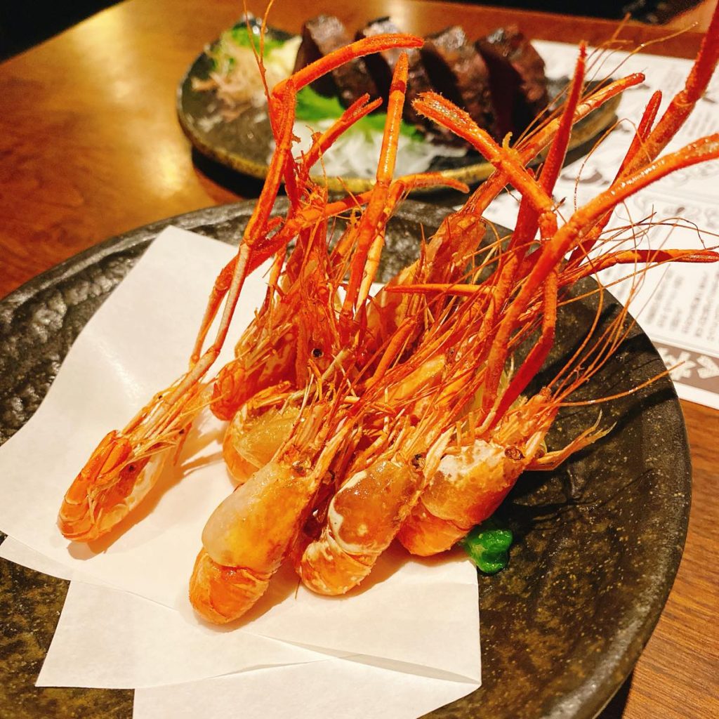 わらやき屋_テナガエビの唐揚げ