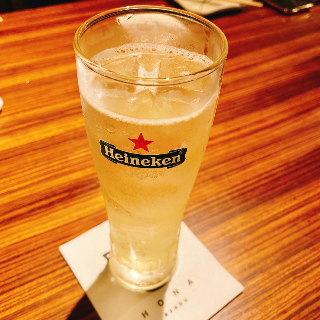 ホナアザブ_ビール