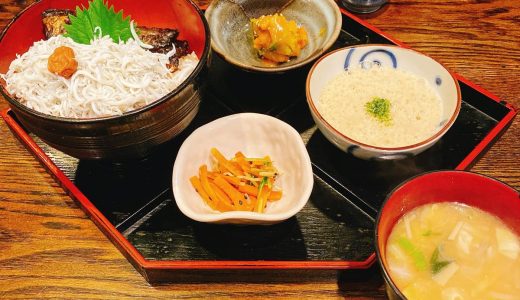 赤坂ランチ行列のお店！焼きいわし丼の「會水庵」