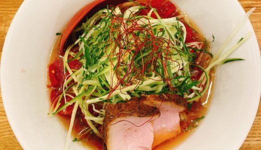 有名冷やし中華めぐり、八丁堀「麺や 七彩」