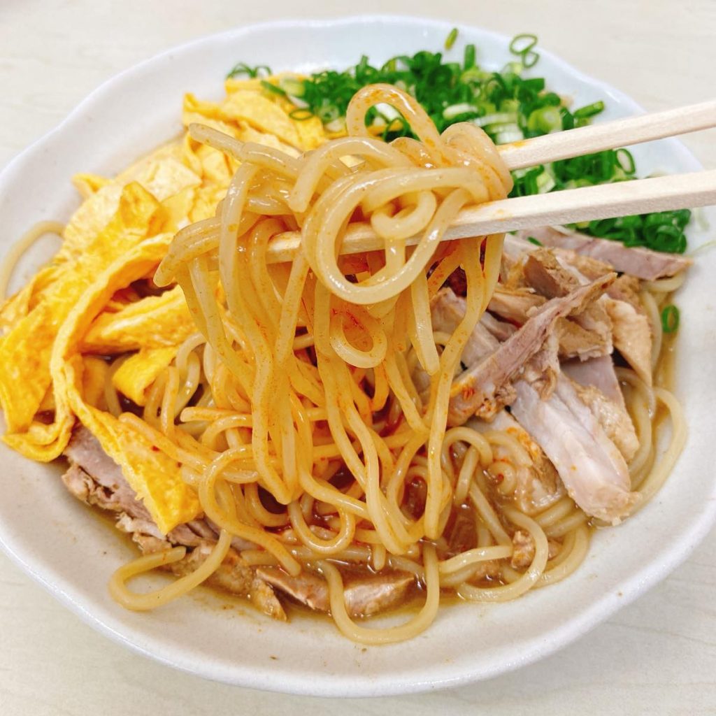 環七通り沿いの名店「中華そばふくもり」の冷やし中華 9 ふくもり_冷やし中華