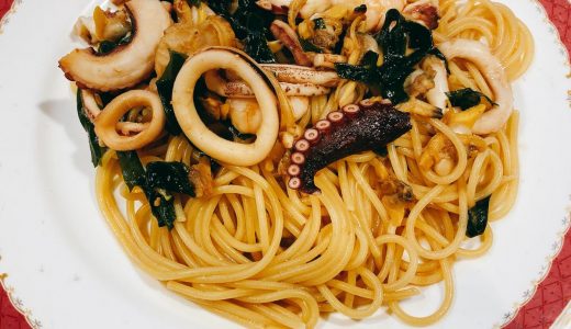 和風パスタの有名店、新宿野村ビルの「ハシヤ」