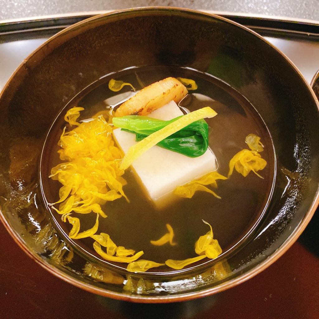 強羅花壇_夕食
