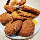 コレが食べたかった!上野、メンチカツといえば「肉の大山」 2 肉の大山_揚げ物