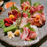 (閉店)有楽町から六本木へ移転した、馬肉専門店「馬かばい」で馬肉を堪能 2 馬かばい_馬刺し