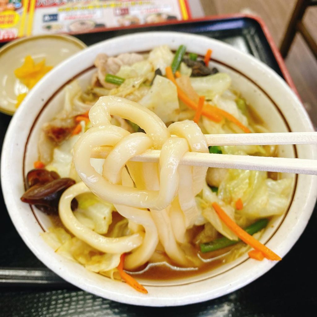 山田うどん食堂_うどんセット