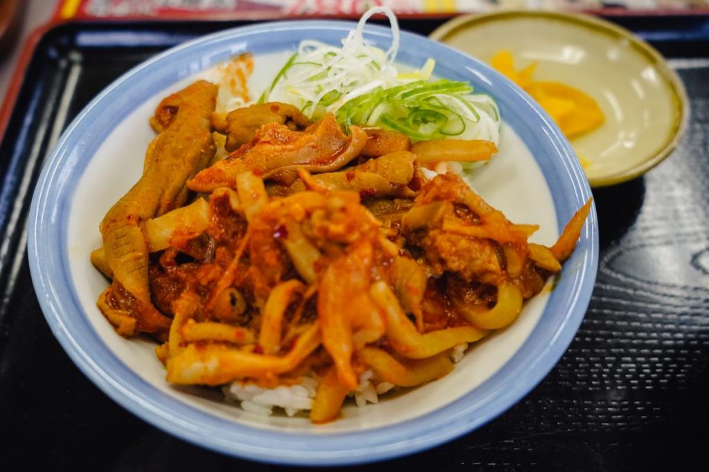 山田うどん食堂_うどんセット