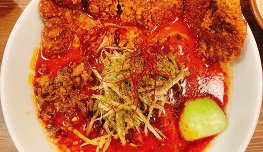 赤坂担々麺「赤い鯨」の排骨四川担々麺