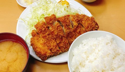 上野、安くて美味しく量もある「とんかつ山家」