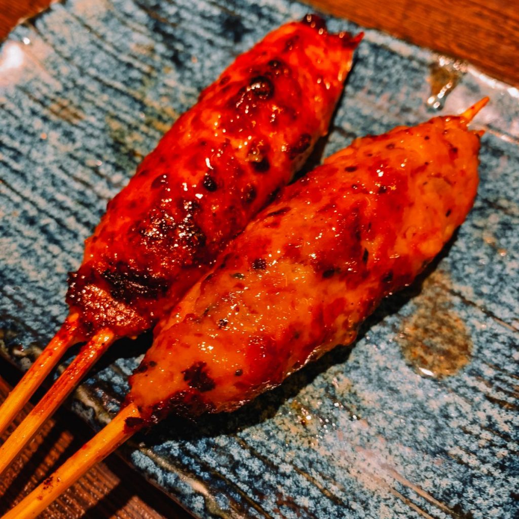 神田の博多焼き鳥「長政」でとりかわを堪能 13