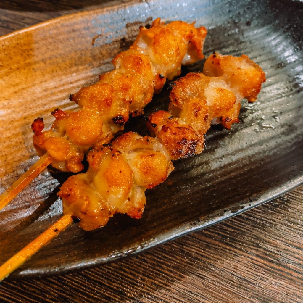 神田の博多焼き鳥「長政」でとりかわを堪能 14