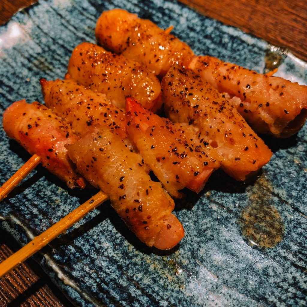 神田の博多焼き鳥「長政」でとりかわを堪能 12