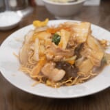 原宿、「紫金飯店」のカタヤキソバ 4
