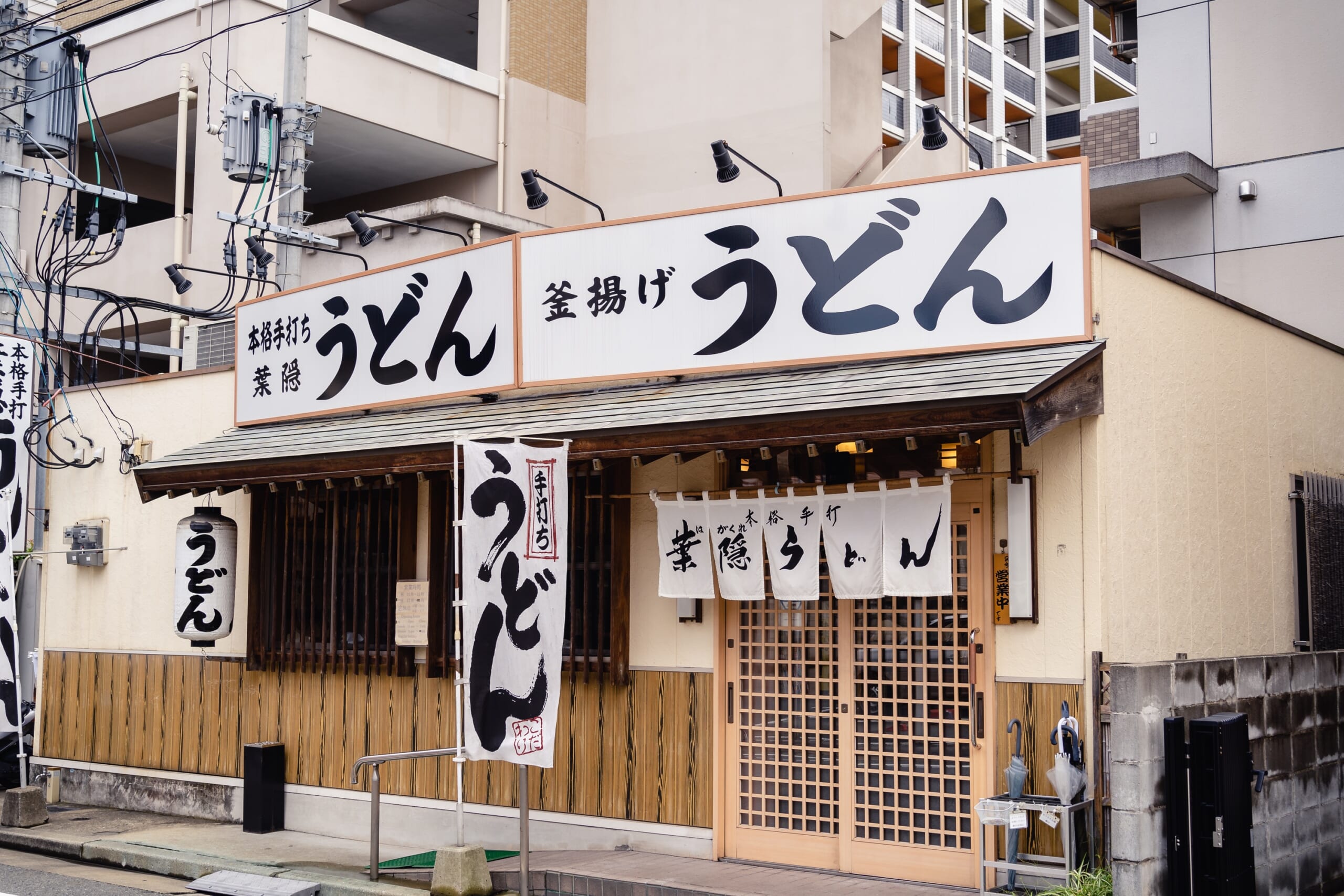 博多のやわやわうどんを堪能「葉隠うどん」 6