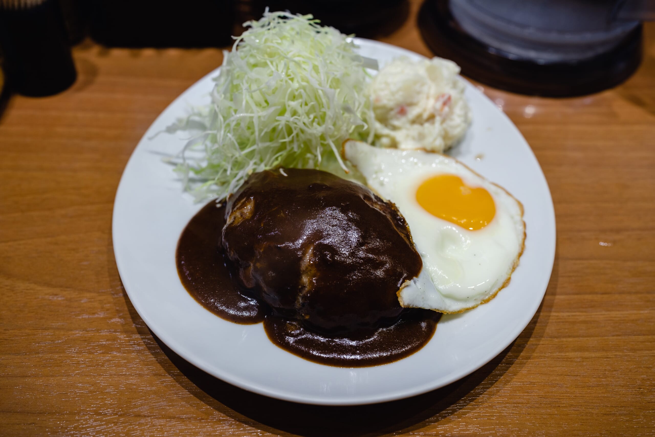 四谷の絶品洋食「キッチンたか」のハンバーグ 10