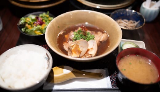 赤坂、「和酒旬菜 縷々」の角煮定食