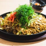 赤坂、「焼きそば 専門天」でソース焼きそば 2