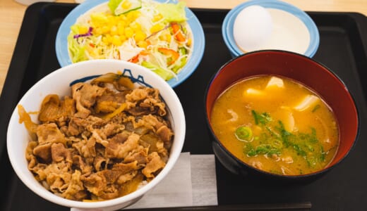 たまにはこんな日も羽村の「松屋」